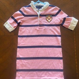 Ralph Lauren Girls Size 5 Rugby Stripe Dress